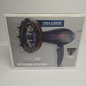 Blow Dryer INFINITIPRO BY CONAIR Hair Styling System - Black